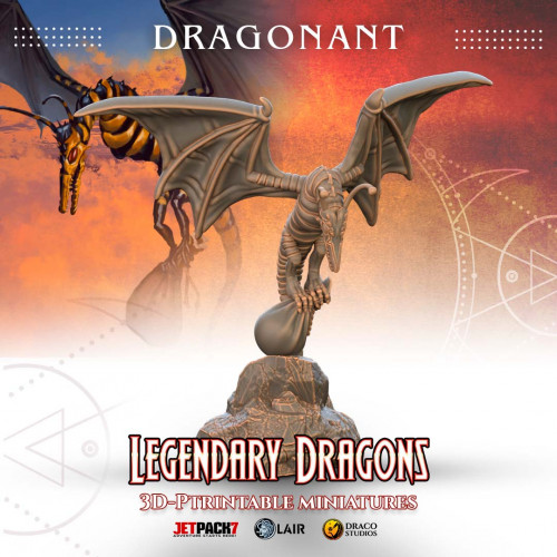 Impression 3D Dragon Dragonant