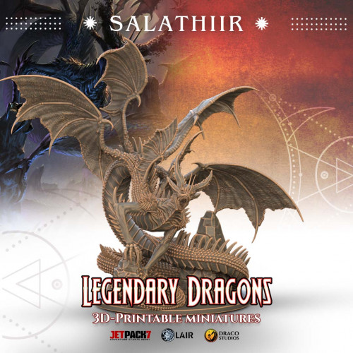 Impression 3D Dragon Salathiir