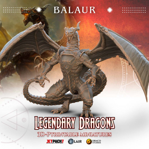 Impression 3D Dragon Balaur