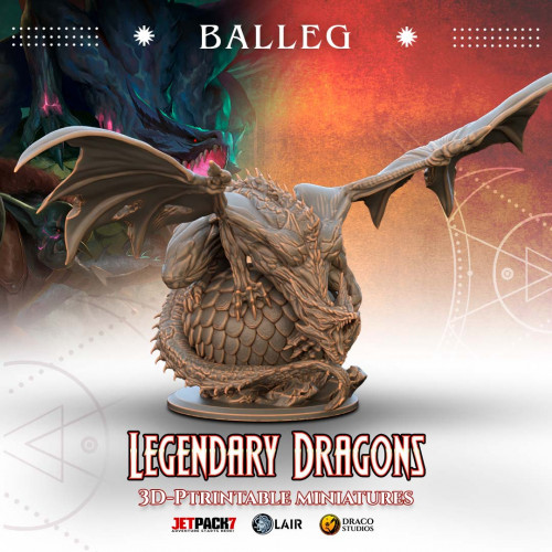 Impression 3D Dragon Balleg