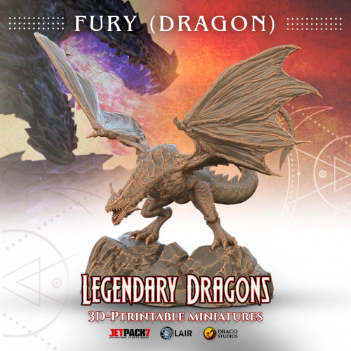 Impression 3D Dragon Fury