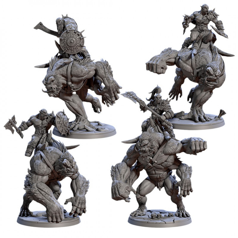 Artisan Guild - Blackcrag Apefiend Riders 