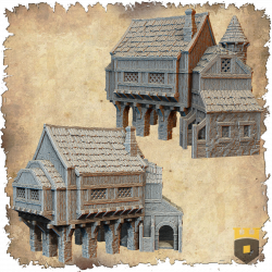 Décors modulaires 28/32 mm – 3D Layered Scenery – Filament

