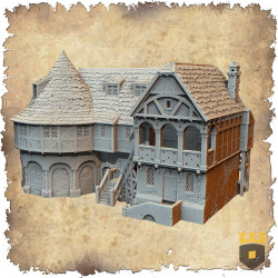 Décors modulaires 28/32 mm – 3D Layered Scenery – Filament

