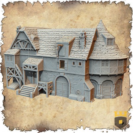Décors modulaires 28/32 mm – 3D Layered Scenery – Filament

