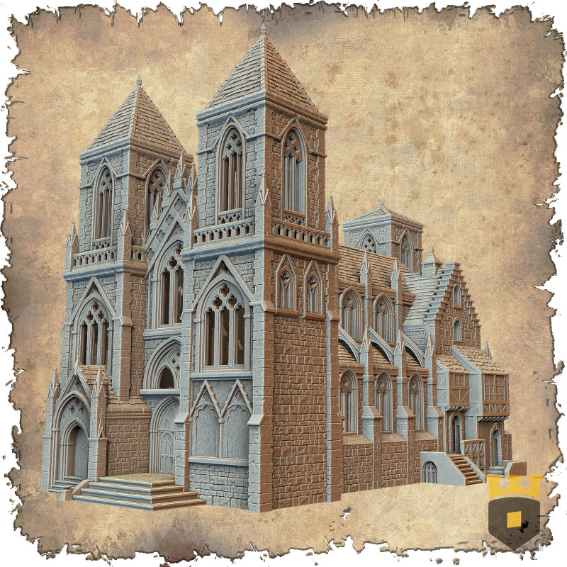 Décors modulaires 28/32 mm – 3D Layered Scenery – Filament

