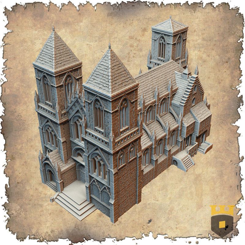 Décors modulaires 28/32 mm – 3D Layered Scenery – Filament

