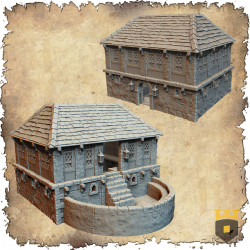 Décors modulaires 28/32 mm – 3D Layered Scenery – Filament

