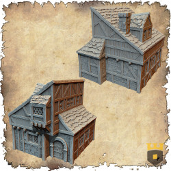 Décors modulaires 28/32 mm – 3D Layered Scenery – Filament

