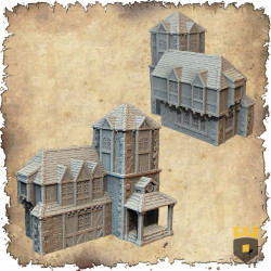 Décors modulaires 28/32 mm – 3D Layered Scenery – Filament


