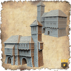Décors modulaires 28/32 mm – 3D Layered Scenery – Filament

