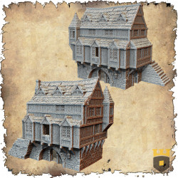 Décors modulaires 28/32 mm – 3D Layered Scenery – Filament

