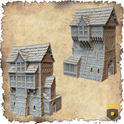 Décors modulaires 28/32 mm – 3D Layered Scenery – Filament

