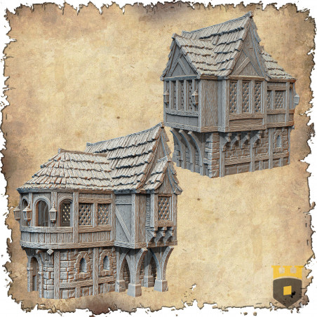 Décors modulaires 28/32 mm – 3D Layered Scenery – Filament

