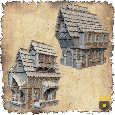 Décors modulaires 28/32 mm – 3D Layered Scenery – Filament

