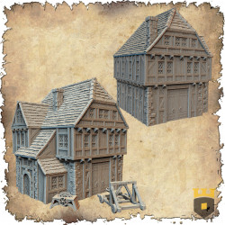 Décors modulaires 28/32 mm – 3D Layered Scenery – Filament

