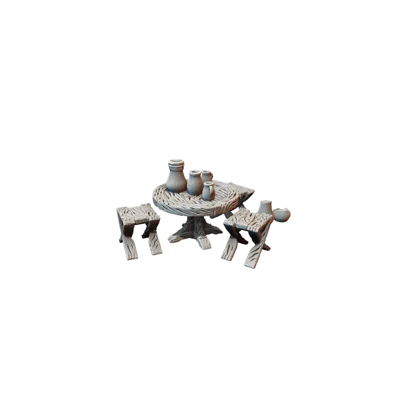 Décors modulaires 28/32 mm – 3D Layered Scenery – Filament

