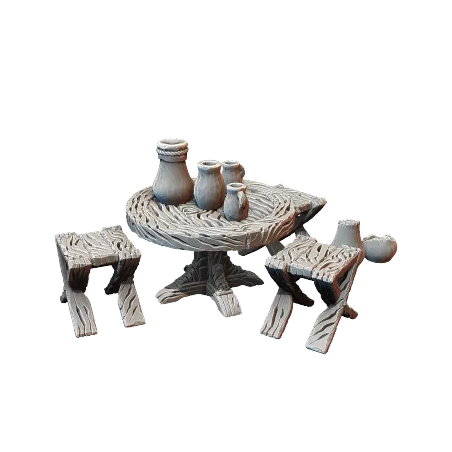 Décors modulaires 28/32 mm – 3D Layered Scenery – Filament

