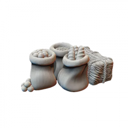 Décors modulaires 28/32 mm – 3D Layered Scenery – Filament

