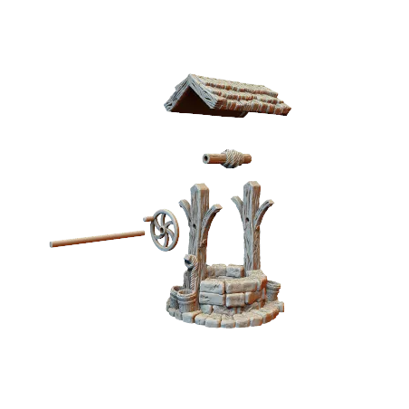 Décors modulaires 28/32 mm – 3D Layered Scenery – Filament

