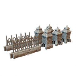 Décors modulaires 28/32 mm – 3D Layered Scenery – Filament

 (2)