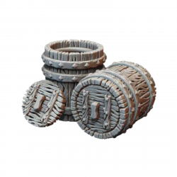 Décors modulaires 28/32 mm – 3D Layered Scenery – Filament

