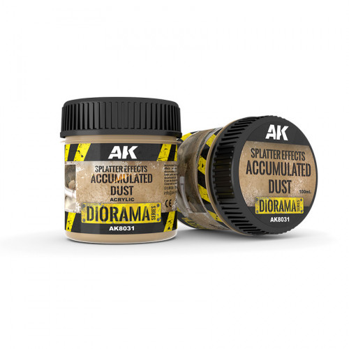 AK Interactive - Splatter effects accumulated dust 100ML 