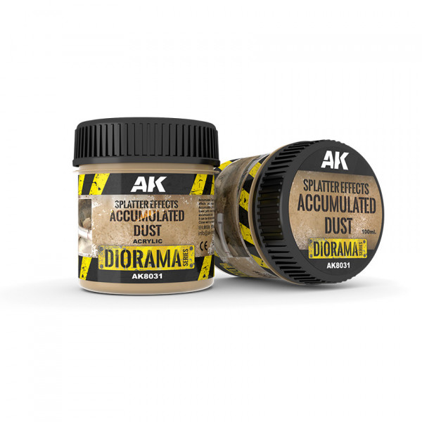 AK Interactive - Splatter effects accumulated dust 100ML 