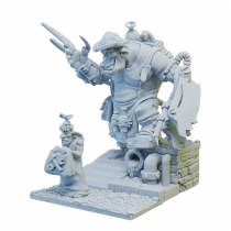 Figurine 3D Résine (échelle 30/32mm) pour jeux de figurines Orkz Maddokz 