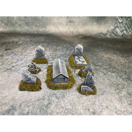 Décors Fat Dragon Games – Impression 3D Filament 28/32 mm

