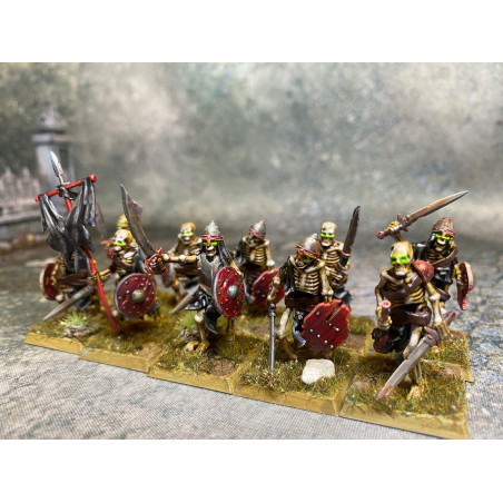 Higland Miniature Transilvanya - Skeleton warriors with swords