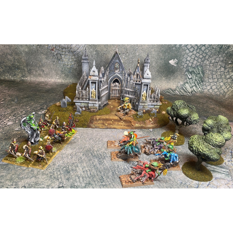 Higland Miniature Transilvanya - Skeleton warriors with swords