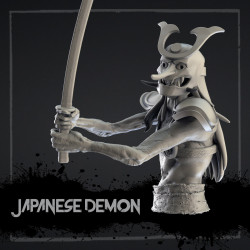 Buste - Démon japonais - 10cm