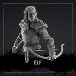 Buste - Elfe - 10cm