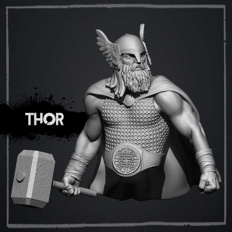 Buste - Thor - 10cm