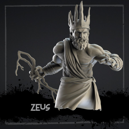 Buste - Zeus - 10cm