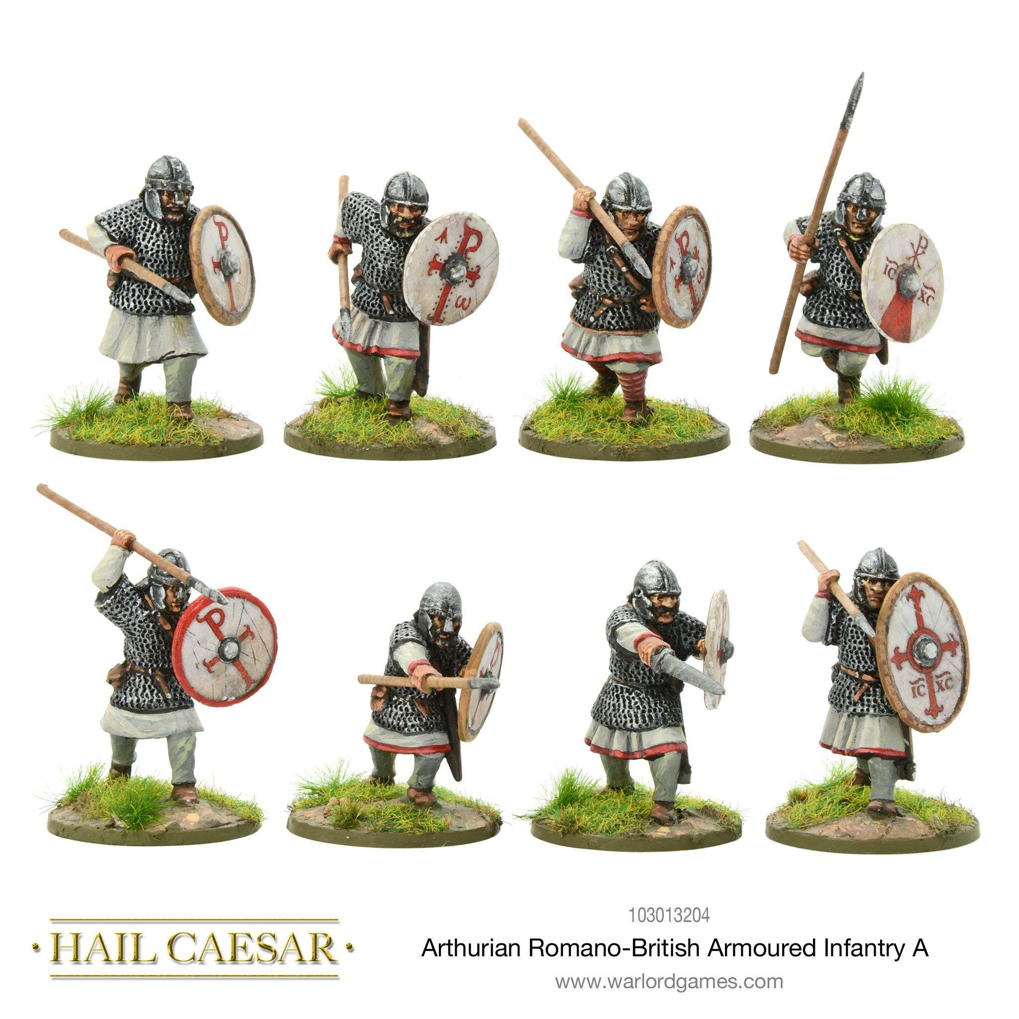Hail Caesar - Infanterie en armure Romano-Britannique Arthurienne A - Foto 1 di 2