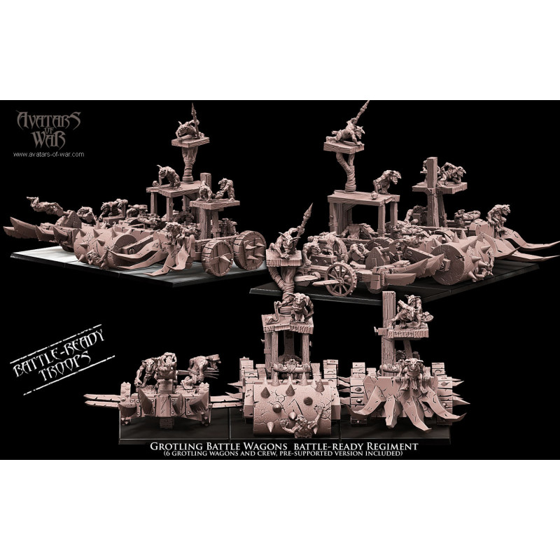 Avatars of War Chariot à pompe en kit     Avatars of War Chariot à pompe en kit