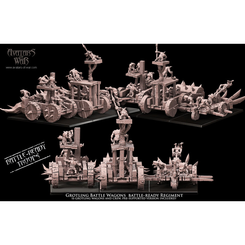 Avatars of War Chariot à pompe en kit     Avatars of War Chariot à pompe en kit