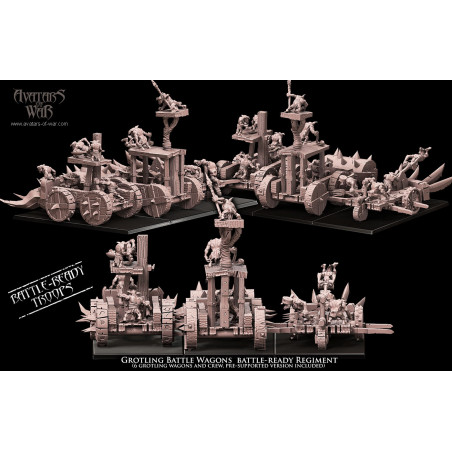 Avatars of War Chariot à pompe en kit     Avatars of War Chariot à pompe en kit