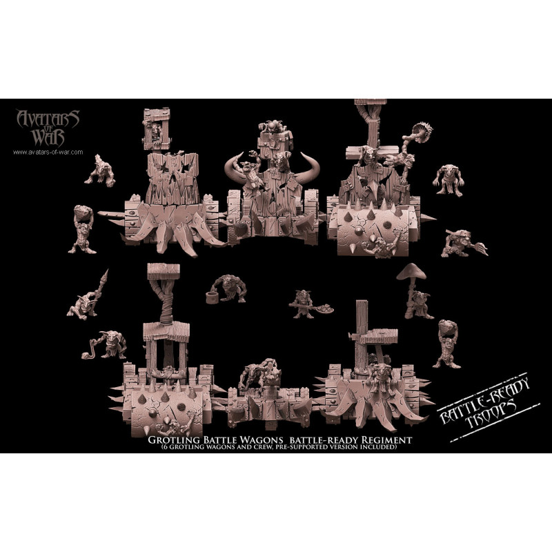 Avatars of War Chariot à pompe en kit     Avatars of War Chariot à pompe en kit