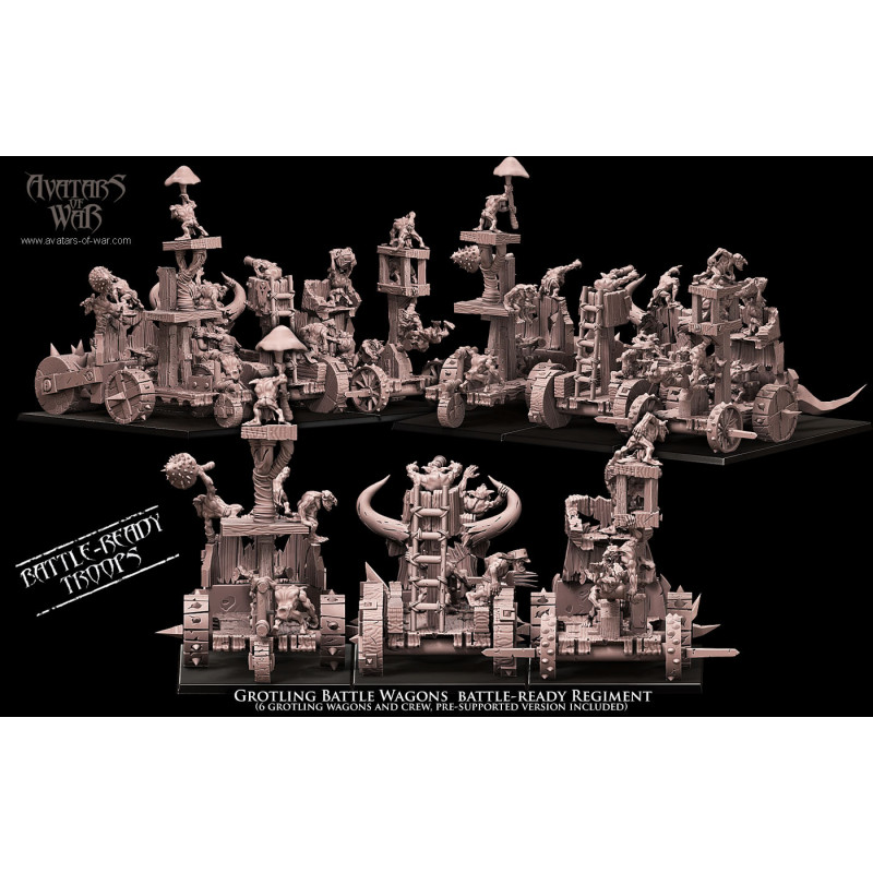 Avatars of War Chariot à pompe en kit     Avatars of War Chariot à pompe en kit