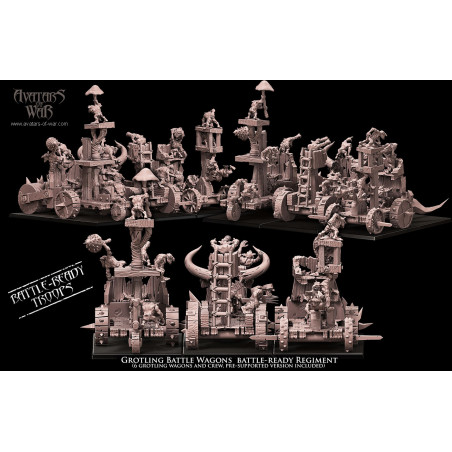 Avatars of War Chariot à pompe en kit     Avatars of War Chariot à pompe en kit