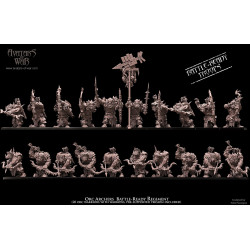 Avatars Of War 3D-Battle Ready Régiment Orques Lances    (2)