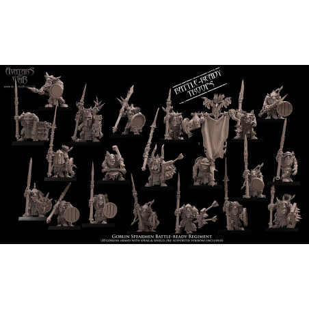 Avatars of war 3D-Kit gobelins à pieds   
