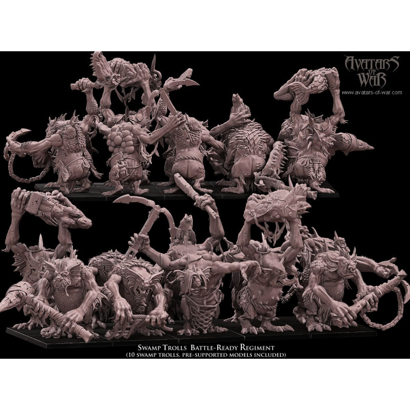 Avatars Of War -Kit Trolls des marais    Avatars Of War -Kit Trolls des marais