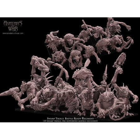 Avatars Of War -Kit Trolls des marais   