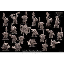 Avatars of War-Battle Ready Orques noirs armes lourdes   