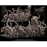 Avatars of war 3D-Kit orques sauvages à pieds   