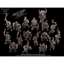 Avatars of war 3D-Kit orques sauvages à pieds   